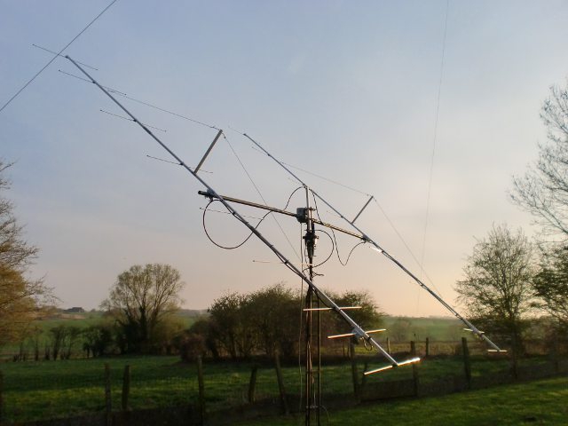 Antenne 2x9 él DK7ZB 144 MHz